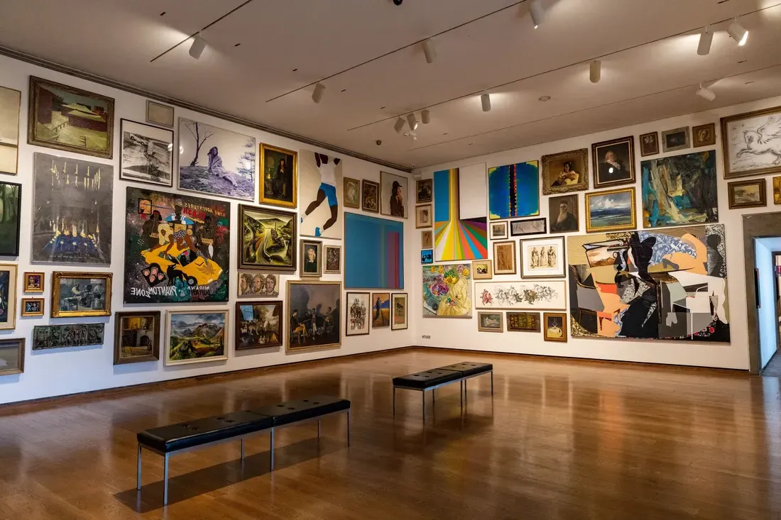 Art gallery at the Everson Museum of Art.